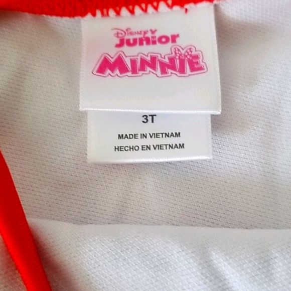 Minnie Mouse Red Swimsuit Set - Picture 3 of 7